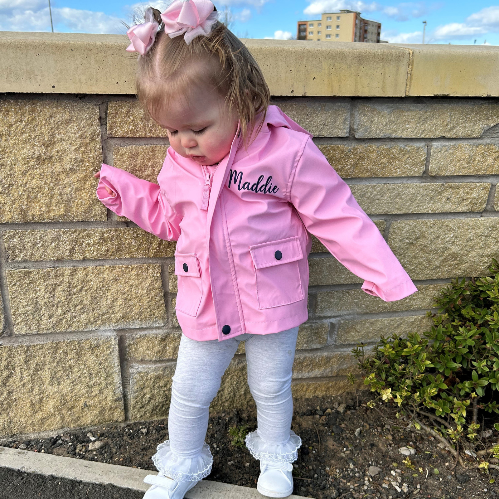 Rain Coat for boys and girls - Available in Navy, Pink, Red or Yellow