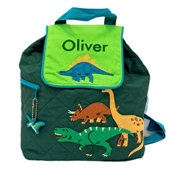 Personalised Stephen Joseph Child's Dinosaur Backpack Made