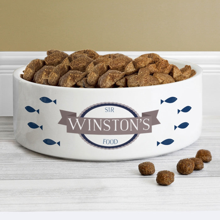 Personalised Cat Bowl for Food or Water