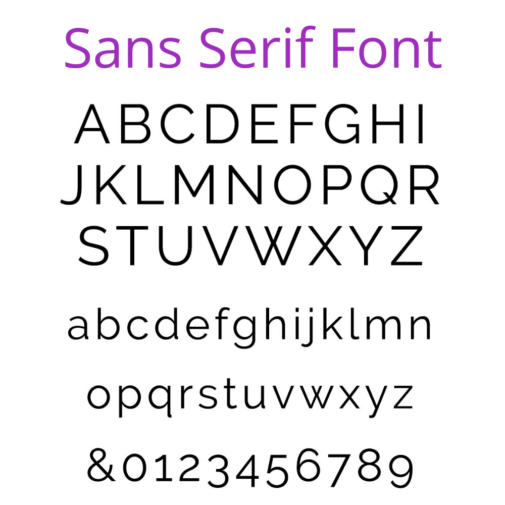 Sans Serif Engraved Font Option for Personalised Mr Beaumont Metallic Silver Watch with Black Face