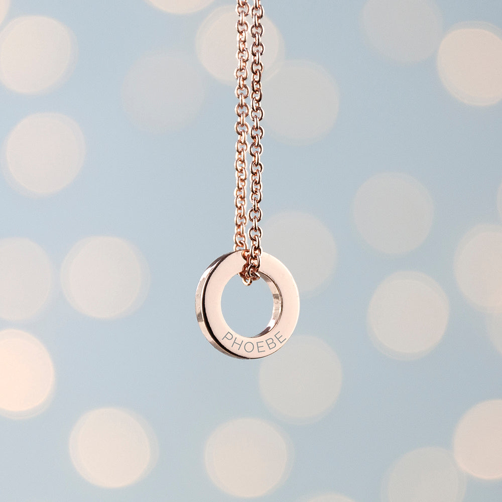 Mini Ring Necklace