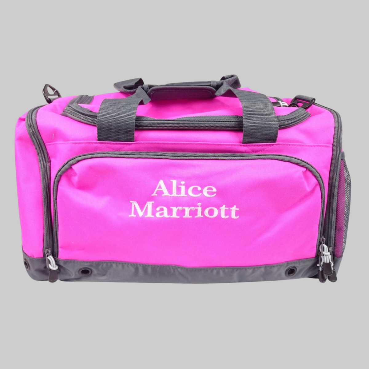 Pink holdall discount